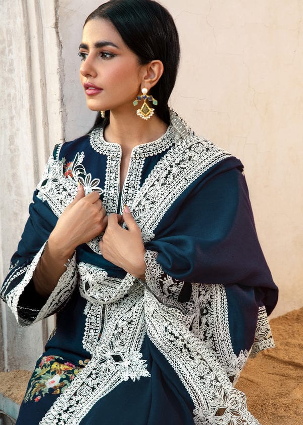 Embroidered Lawn 3-Piece with Chiffon Dupatta – BL-077