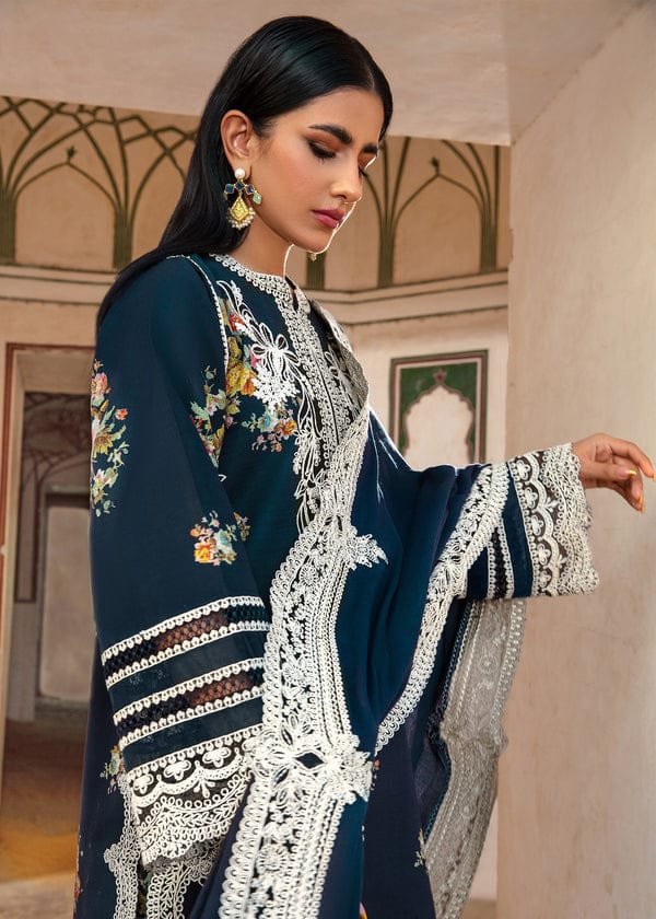 Embroidered Lawn 3-Piece with Chiffon Dupatta – BL-077