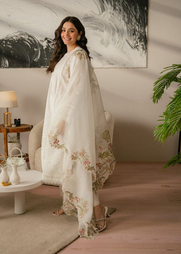 Embroidered Lawn 3-Piece with Chiffon Dupatta – BL-095