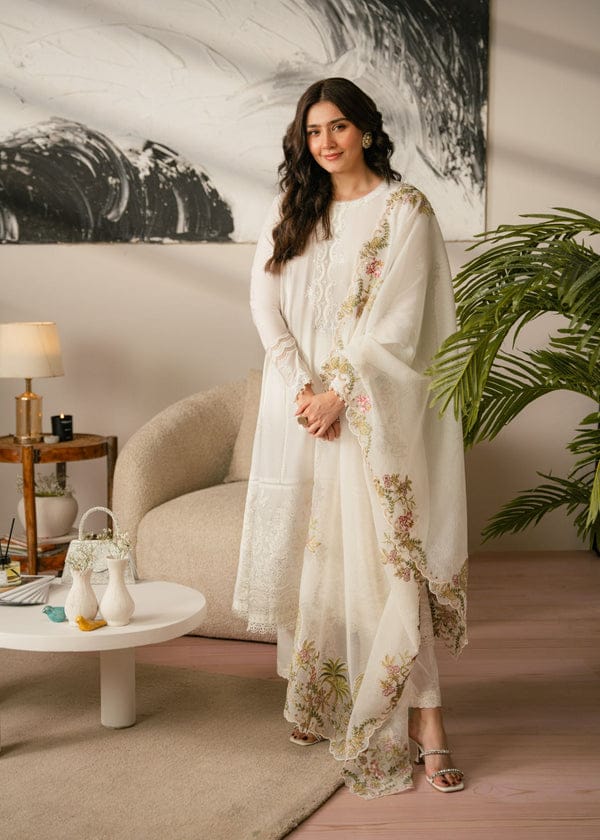 Embroidered Lawn 3-Piece with Chiffon Dupatta – BL-095